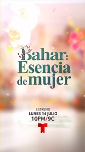 📌 Telemundo anuncia el estreno de la exitosa novela turca ‘Bahar: Esencia de Mujer’ el lunes 14 de julio a las 10pm/9c. Protagonizada por Demet Evgar, Buğra Gülsoy y Mehmet Yilmaz AK, esta inspiradora historia de transformación y resiliencia promete cautivar los televidentes. Disponible EN VIVO por Telemundo a las 10pm/9c, y al día siguiente por Peacock TV y la app de Telemundo. #BaharEsenciaDeMujer | Telemundo Public Relations