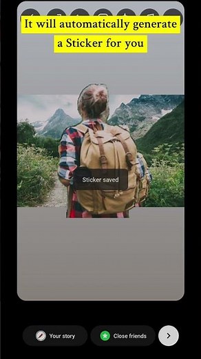 Turn ANY Photo or Video into an Instagram Sticker! #instagram #sticker #howto