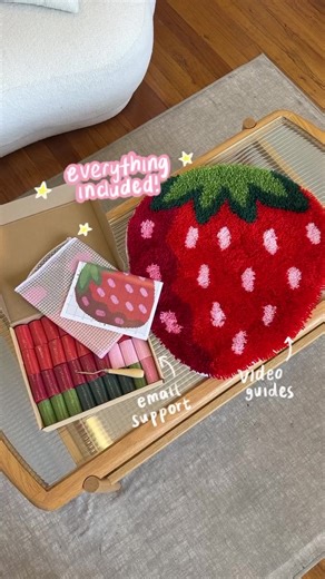 Unwind with a new hobby! 🧶💆‍♀️ Learn latch hooking in just 20 mins & create stunning textured designs. Easy kits for beginners, no stress - just cozy me-time! Treat yourself to a new craft & decor today! Join 40,000 @ craftclubco.com | Craft Club