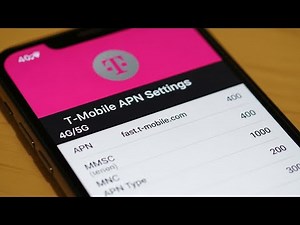 T-Mobile Secret APN Settings | T-mobile internet Settings