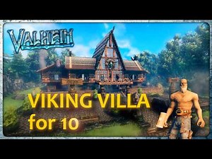 Viking Villa for 10 | Valheim Build | Multiplayer Base