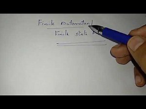 2) NECESSITY OF FINITE AUTOMATA - # ToC Lecture 02