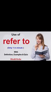 use of refer to in english | refer meaning in hindi | proper use of refer to Covered Queries are.. 1) refer to in a sentence 2) how to pronounce refer 3) use of referred to in sentence 4) use refer back in a sentence 5) use of refer in grammar 6) use of refer in sentence 7) use refer on in a sentence | English with Altaf