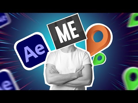 📍Create Engaging Map Pin Animation in After Effects Motion Design