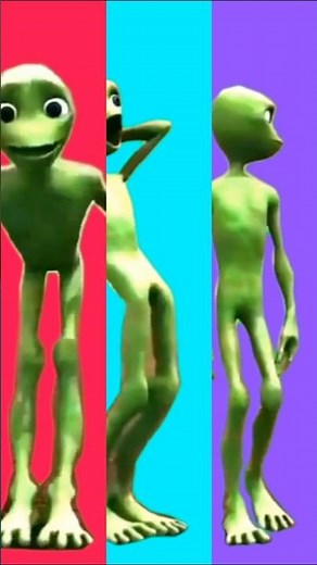 Alien Dance Dame tu Cosita vs Funny Alien Dance vs Selena Gomez & Rema Baby Calm Down Full HD