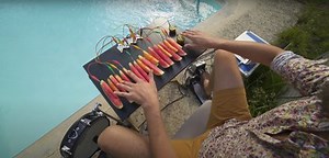 The most unconventional instrument: a watermelon!