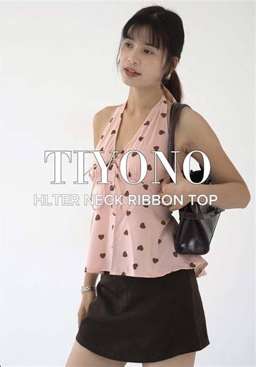 နွေရာသီ Halter Neck Top နဲ့ TIYONO Vibe