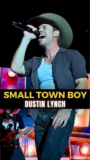 Dustin Lynch performs "Small Town Boy" in Henderson, NV at Sunset Amphitheater