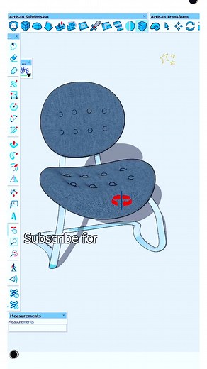 Designed this chair in SketchUp using the Artisan2 Plugin and I'm obsessed! #chairdesign #sketchup #3dmodeling #interiordesign #furnituredesign #homedecor #fyp #foryou #nicetower #craft #architecture #architect #fypシ゚viral #tiktok #viral #videoviral #sketchup3d #engineering #fypシ #fornite Hey everyone! I'm so excited to share my latest creation with you all. I designed this chair in SketchUp and I'm absolutely obsessed with how it turned out. It's so comfortable and stylish, and I can't wait to
