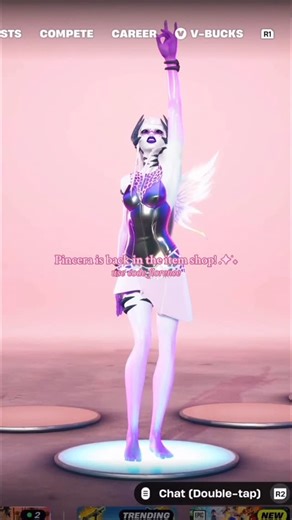 ₊˚ʚ florence ɞ˚₊ on Instagram: "Pincera is back! ✶⋆.˚ Use code florence ᥫ᭡ #fortnite #gamergirls #fortniteitemshop #fyp #fortniteclips #epicpartner #trendingreels #fortniteskins #viral #reels"
