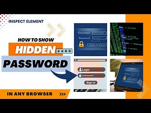 How to Reveal the Password Hidden Behind Asterisks ✳️✳️✳️✳️