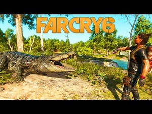 Far Cry 6 All Animals Attack (Bite animation, Feed and pet animals)