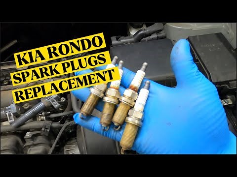 How to Replace Spark Plugs on KIA Rondo
