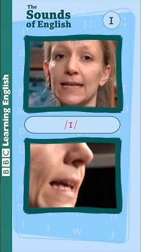 🗣️ How to say the English short vowel /ɪ/ #shorts