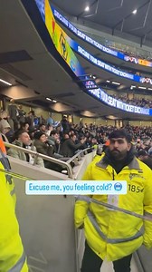 He asked Tottenham fans if they were feeling cold before Cole Palmers penalty 😂😂😂 (via nathbew/TikTok) | ESPN FC