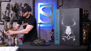 8.3K views · 120 reactions | Are you brave enough to gaze upon her true face? Discover your answer when you watch Jeff May unbox and review the Kier: Bane of Heaven Life-Size mask. https://buff.ly/2xBFCQh #SideshowCollectibles #LifeSize #CourtOfTheDead #Kier | Sideshow Collectibles | Facebook
