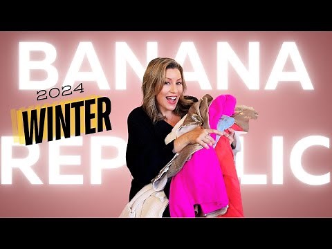 WINTER 2024 BEST Collection yet?!? 👀 Banana Republic's New Arrivals