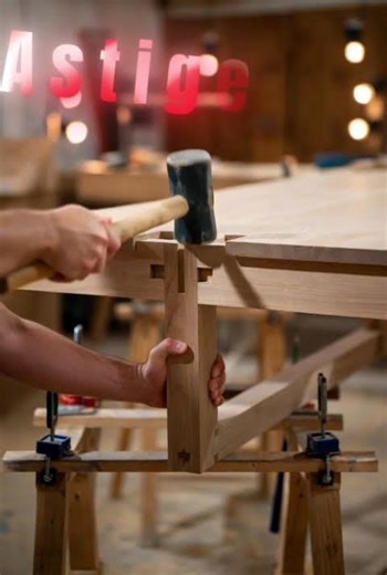 I Built a Solid Wood Dining Table From Scratch | Complete Build Process