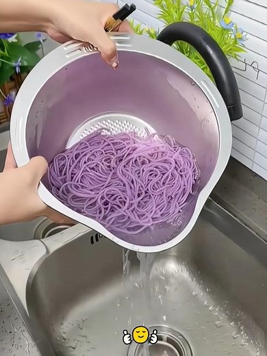 Effortless Rice Washing & Veggie Prep! 304 Stainless Steel Strainer Bowl Review #kitchengadgets