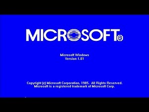 Installing Windows 1.01 On A Vintage PC (Amstrad PPC640 1988)