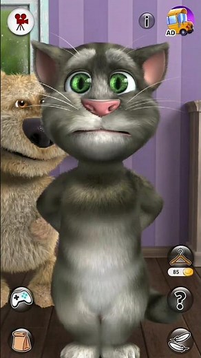 Talking Tom Cat NONONO 😂💨 #talkingtom #funny #fartsound #shorts #cat #gaming #viral #tomcat #memes