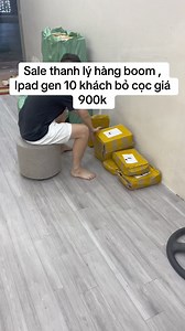 Sale thanh lý hàng boom , Ipad gen 10 khách bỏ cọc giá 900k. nhanh tay thì còn chậm tay vào sài gòn cũng k có ae ơi #ipad #ipadgiare #anhemnhatao #ipadgen10 | Anh Em Nhà Táo