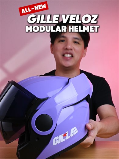 Gille Veloz Modular Helmet #helmet #motorcyclehelmet