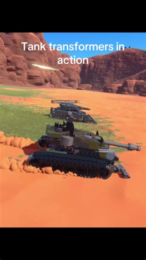 Tank Transformers: Exciting Scenes in Trailmakers