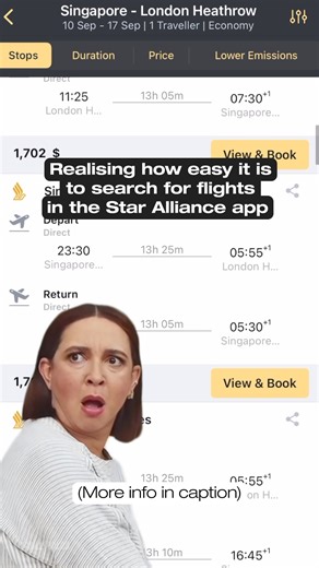 16,000 daily departures. 1200 destinations. All in one app 📲😲 With our Flight Search Tool, planning and booking your next getaway has never been simpler. Simply open the app to explore our vast network of routes across 26 member airlines - no need to log in. With just a few taps you’ll be ready to jet off on your next adventure! | Star Alliance