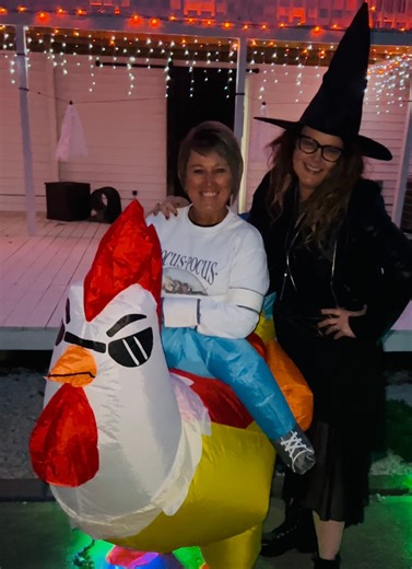 1.1K views · 34 reactions | Halloween with my Best Neighbor Friend | Melanie Baxter | Facebook