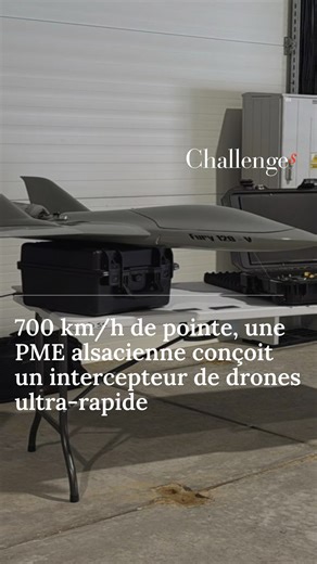 🎯 Une vitesse de pointe dépassant les 700km/h, c’est la performance de Fury, le drone de la PME alsacienne ALM Méca. Trois fois plus rapides que ses adversaires comme les Shahed iraniens ou équivalents russes. L'intercepteur de drones ultra-rapide a été développé sans aide, subventions et levée de fonds et n’a reçu pour le moment aucun soutien de la DGA et de l'AID. | Challenges