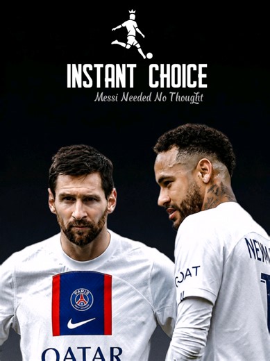 Neymar Didn't Even Think Before Choosing Messi 😳🐐 . . . . Neymar was asked to choose the better player between football stars one by one. 🤔⚽ He took his time with every question, carefully thinking before giving his answer. But when the reporter mentioned Lionel Messi's name, everything changed... Neymar didn't hesitate for even a second. 😳🐐 His instant reaction says everything about what he thinks of Messi. #neymar #messi #fypusa #ronaldo #mbappe Disclaimer This video is created for educat