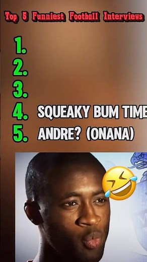 😂 Top 5 Funniest Football Interviews EVER! ⚽ #shorts #funnyfootball #interview