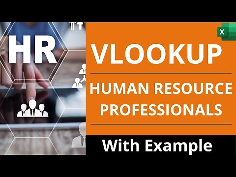 HOW HR PROFESSIONALS CAN USE VLOOKUP FUNCTION | Step by Step | with Practical Application Example