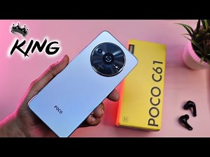 Poco C61 Unboxing and First Look 🔥₹6,999/ Flipkart Unit.