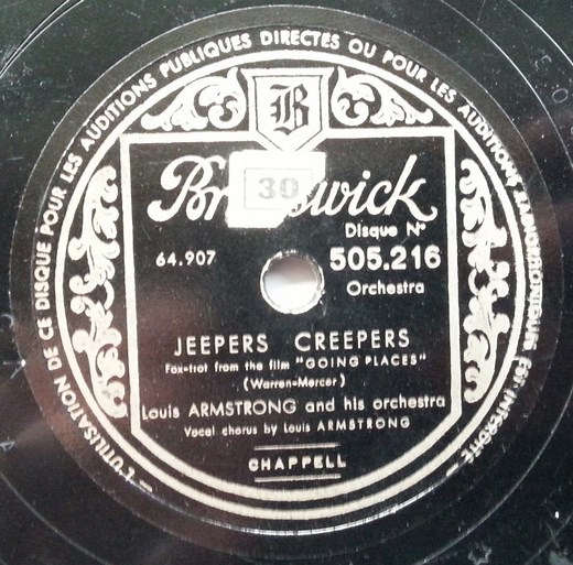 Louis Armstrong And His Orchestra - Jeepers Creepers / What Is This Thing Called Swing?