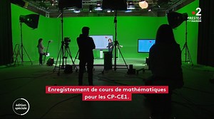 39K views · 125 reactions | ⏰ Il est 9h, la cloche sonne sur France 4 !  Entrez dans les coulisses des cours diffusés sur France Télévisions pendant la période de confinement. . | Le 20h – France Télévisions | Facebook