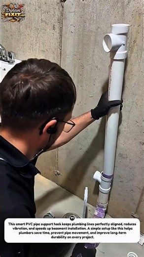 Pipe Hack Saves Thousands #ConstructionTok #PlumbingHack #DIYUSA