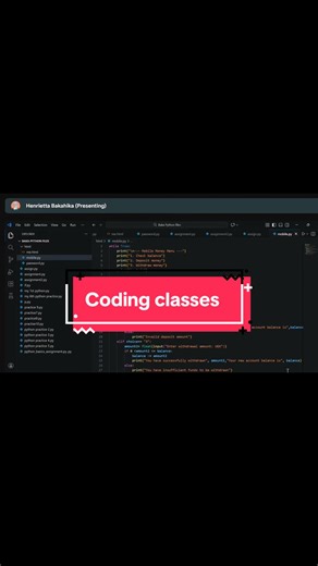 Python programming classes are on going at GiiT reach out to us for your kids learning.#coding #pythonprogramming #elearning @Edutech Club @Petero Pierre @Tum Tech @codigo.tech @Miss Maitima💓 | Data Analyst