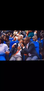 PHOTO STORY: Mr and Mrs Phiri being consoled during a funeral service where they were saying their last goodbyes to the three children they lost in a fire last Friday. This is so disheartening � Picture by: @MARRIMUSO PHOTOGRAPHY | Preston Mwiinga