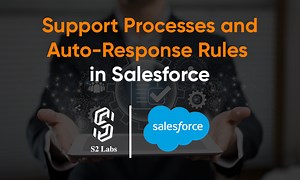 Support Processes And Auto-Response Rule In Salesforce