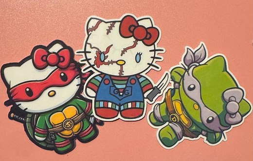 Cute Hello Kitty Vinyl Stickers – Individual or Full Set | Kawaii Sanrio Aesthetic | Great for Decorating Planners, Tech, and Gifts - Etsy
