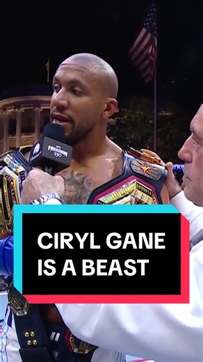 Ciryl Gane wants Tom Aspinall in Paris 👀 #UFCWhiteHouse | Stream TNT Sports on HBO Max