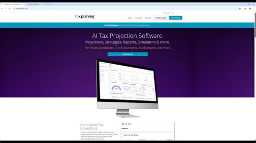2025 Tax Planner Pro Demo (New Software Version)