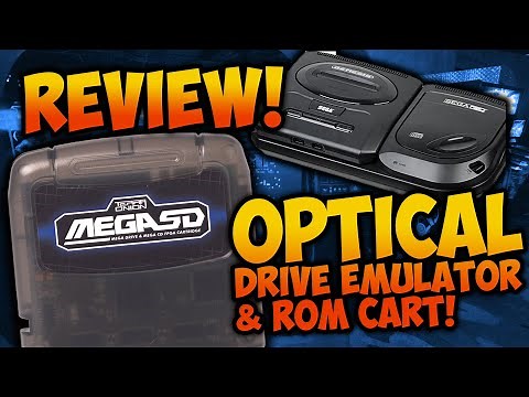 Mega SD Review - A Sega CD Optical Drive Emulator & ROM Cart!!!