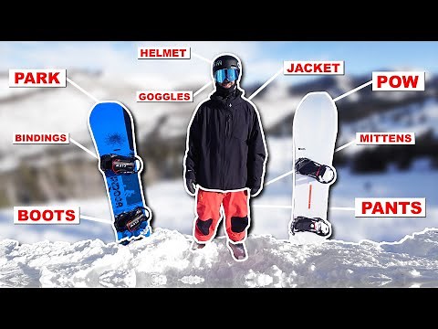 MY 2024 SNOWBOARD GEAR LIST