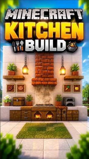 Build an AMAZING Minecraft Kitchen! 🍳🏡