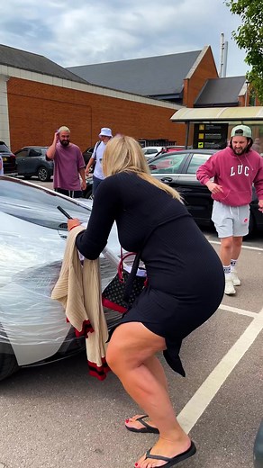 3.3M views · 10K reactions | I’m actually crying at this #prank #car #supercars | Woody & Kleiny | Facebook