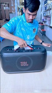 Unboxing JBL party box on the go2 100watt RMS and battery 15h music player #bluetoothspeaker