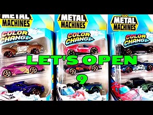 Mind Blowing Color Changing Cars from METAL MACHINES! Watch them transform with warm and cold water